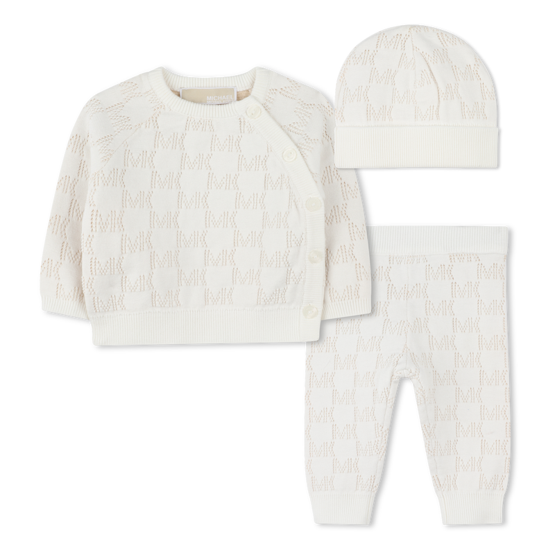 Three-piece cotton set MICHAEL KORS 
                    UNISEX