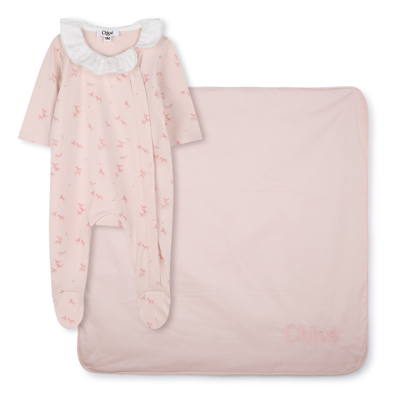 Cotton pajamas and blanket CHLOE 
                    GIRL