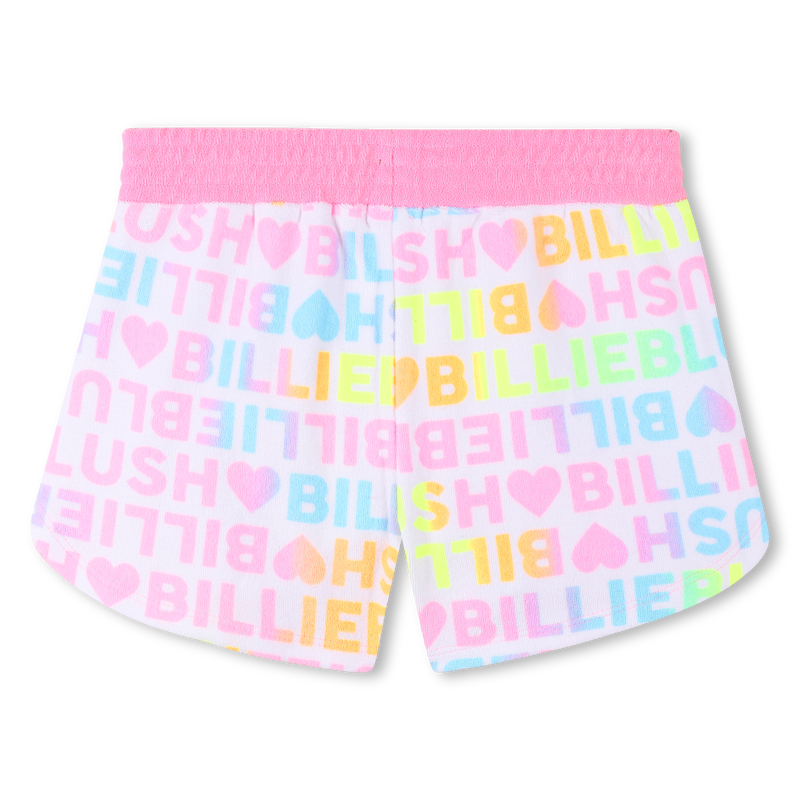 Printed terry-cloth shorts BILLIEBLUSH 
                    GIRL
