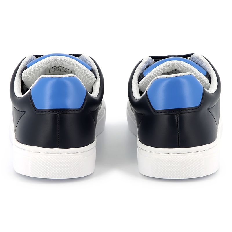 Lace-up leather sneakers BOSS 
                    BOY