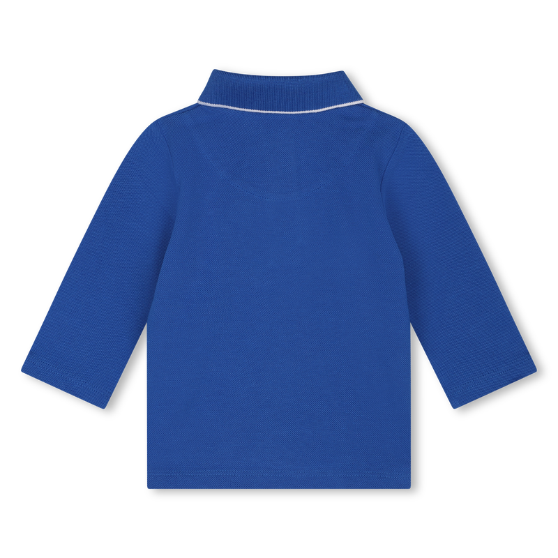 Cotton Piqué Polo BOSS 
                    BOY
