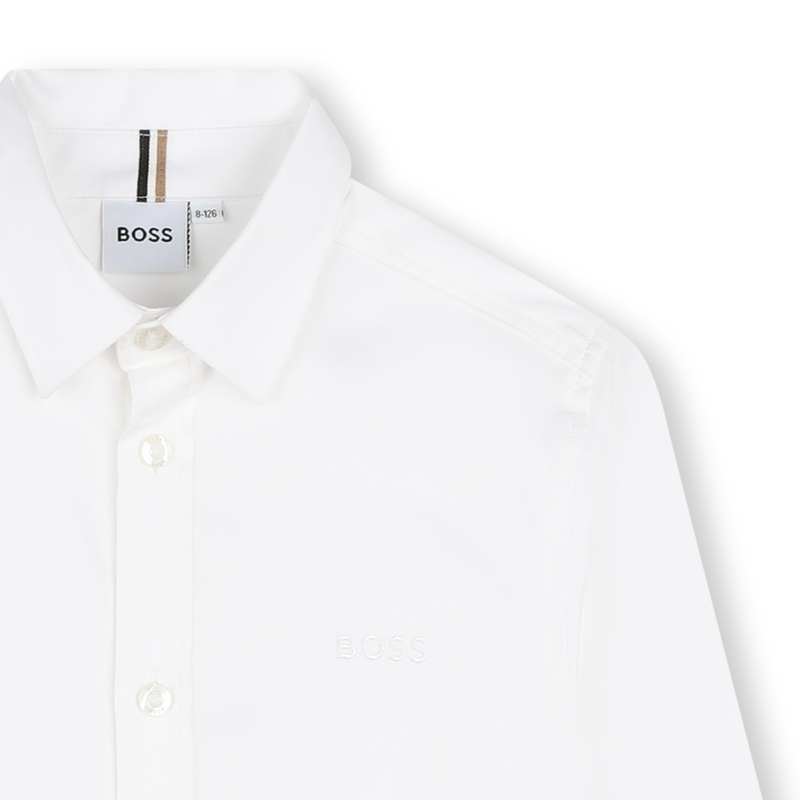 Plain cotton shirt BOSS 
                    BOY