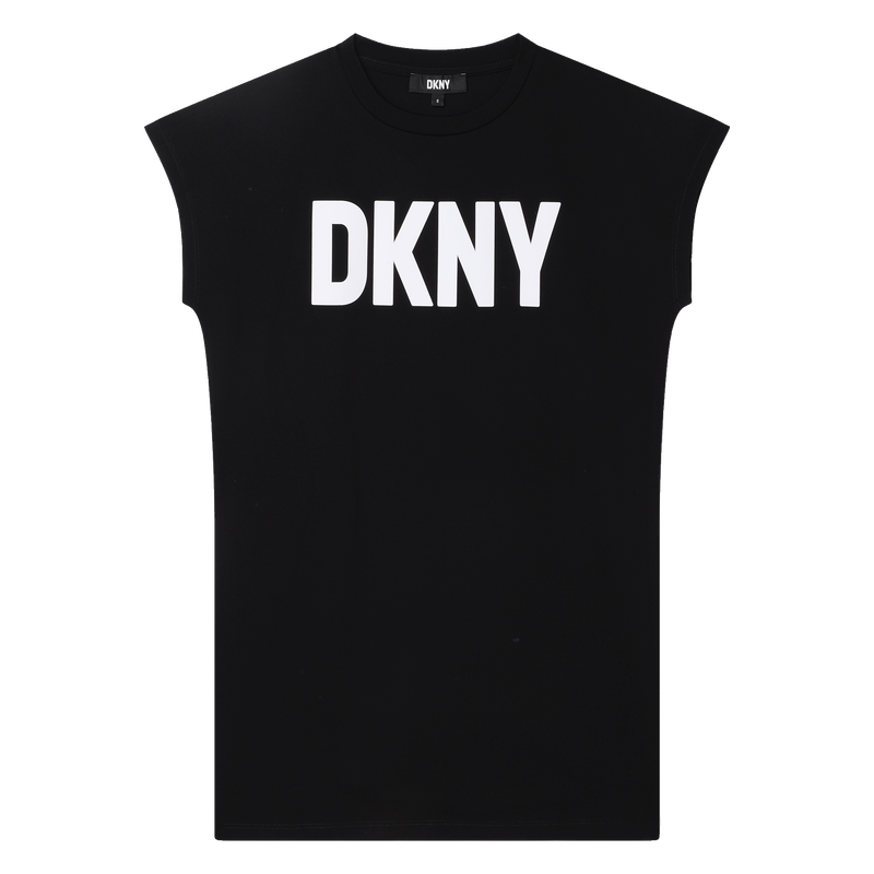 Layered dress with back slit DKNY 
                    GIRL
