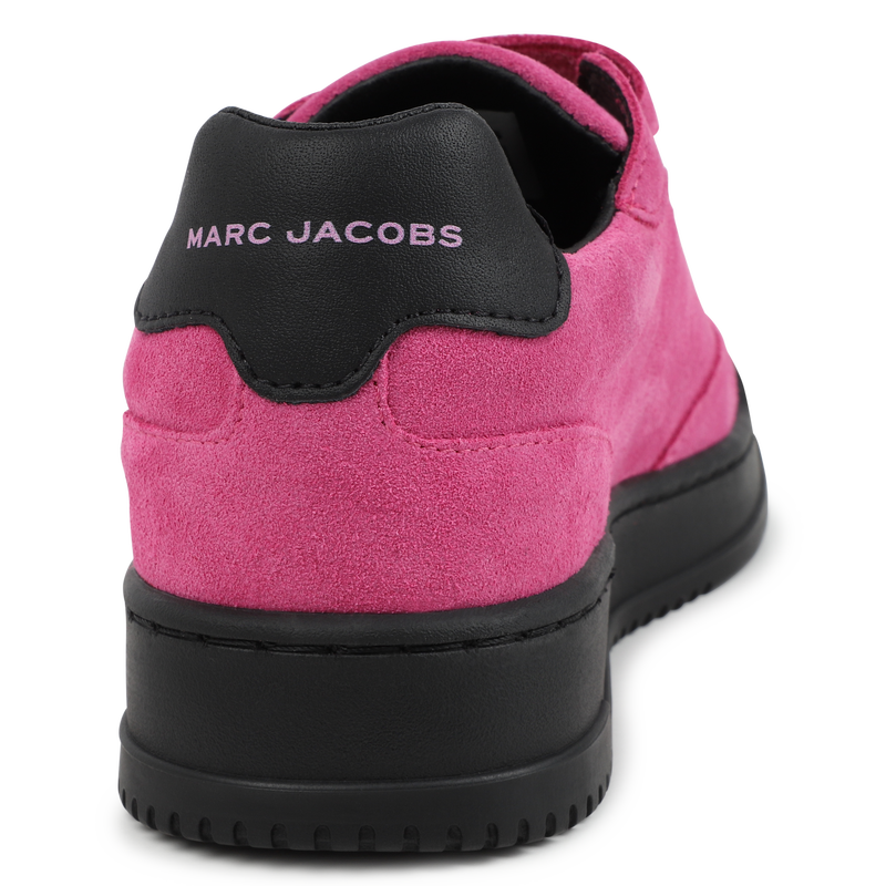 Leather Lace-Up Sneakers THE MARC JACOBS 
                    GIRL