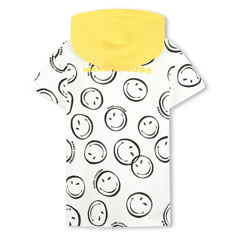 Smiley Face Hoodie Dress THE MARC JACOBS 
                    GIRL