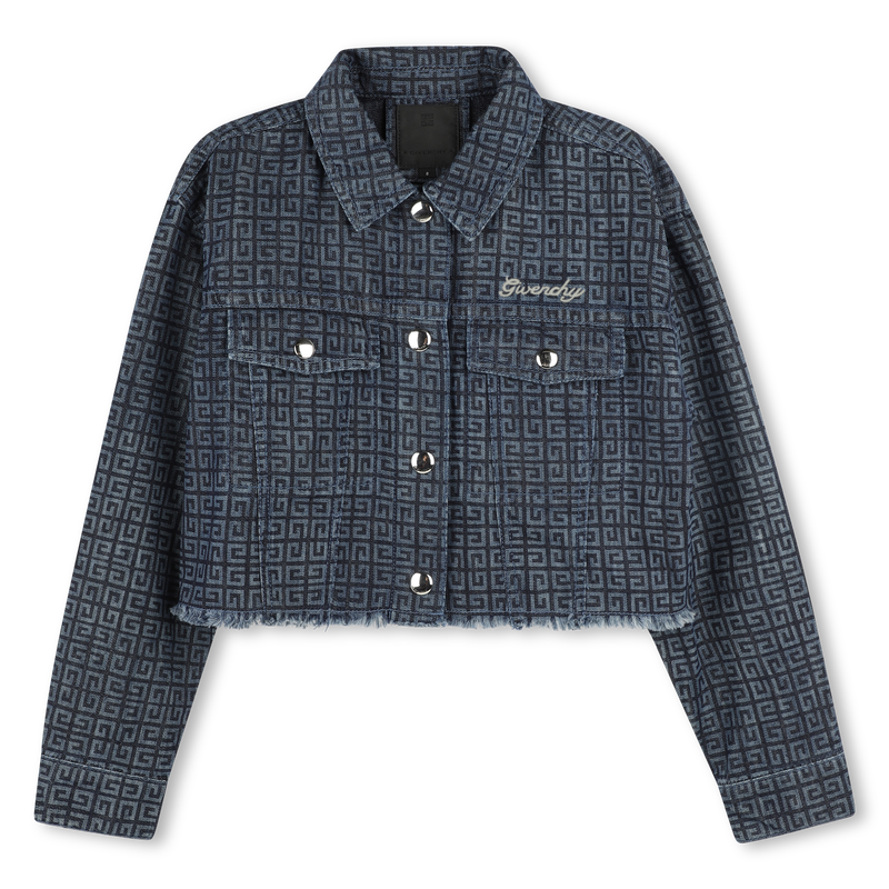 Snap fastener jean jacket GIVENCHY 
                    GIRL