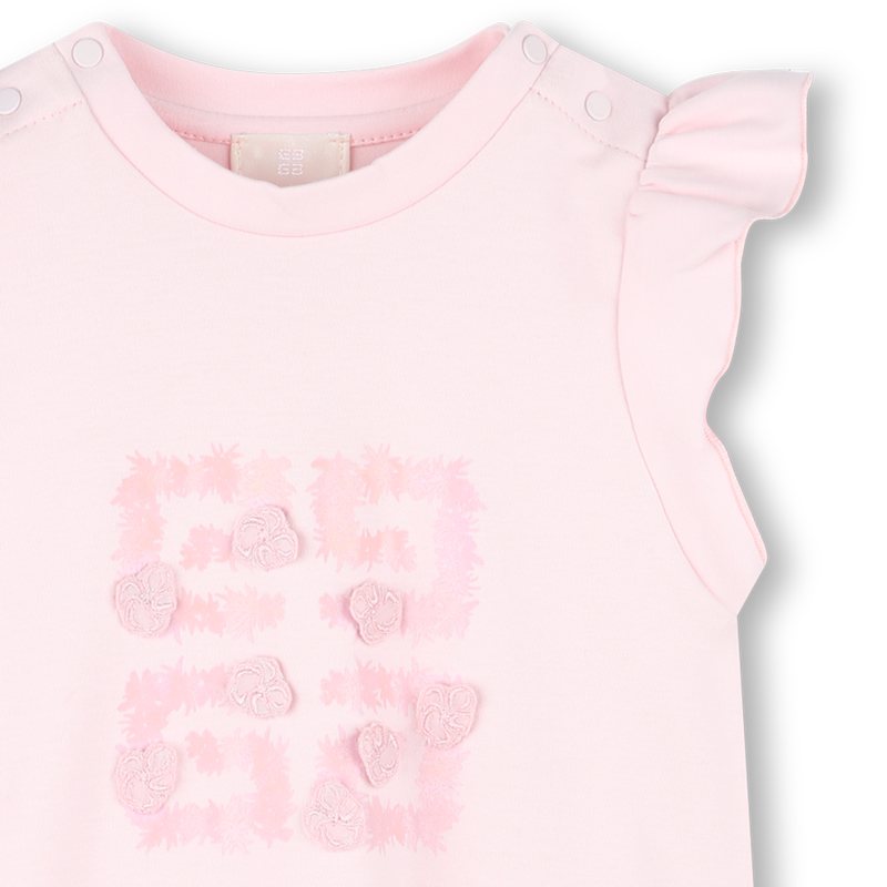 Embroidered cotton dress GIVENCHY 
                    GIRL