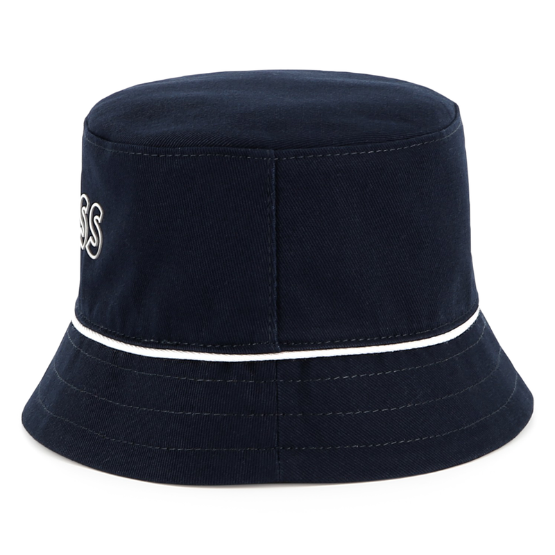 Reversible cotton bucket hat BOSS 
                    BOY