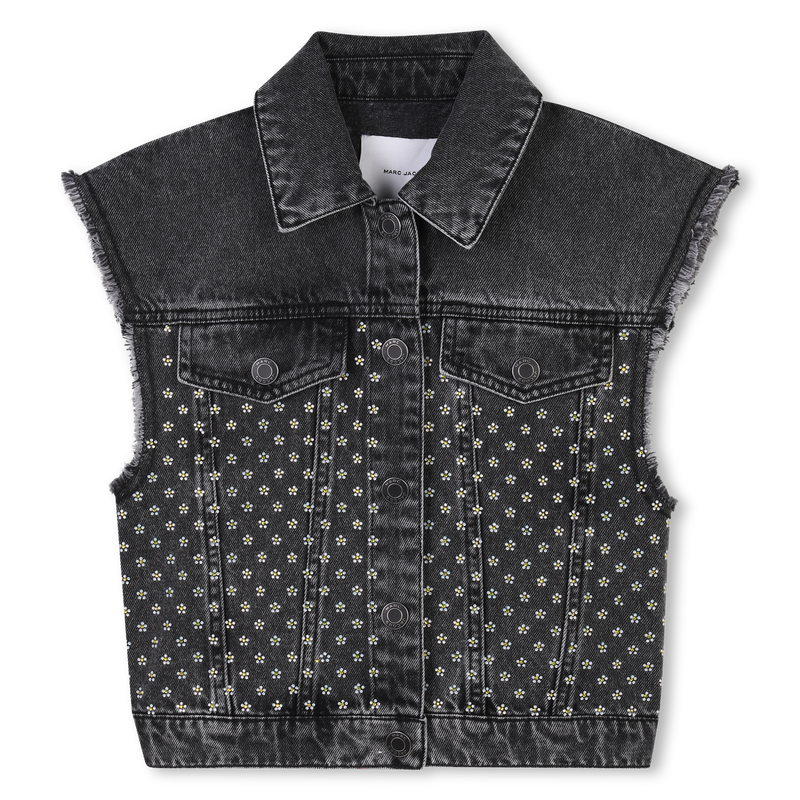 Sleeveless denim jacket THE MARC JACOBS 
                    GIRL
