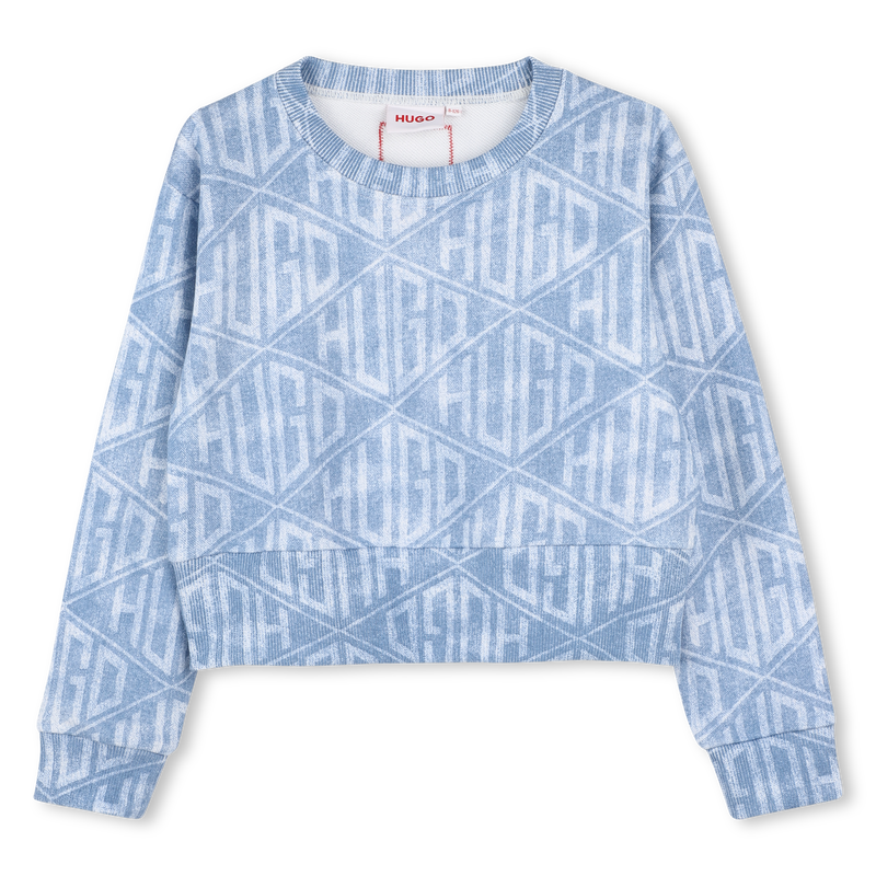 Fleece sweatshirt HUGO 
                    GIRL