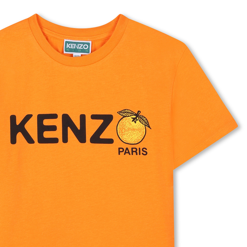 Short-sleeved cotton T-shirt KENZO KIDS 
                    BOY