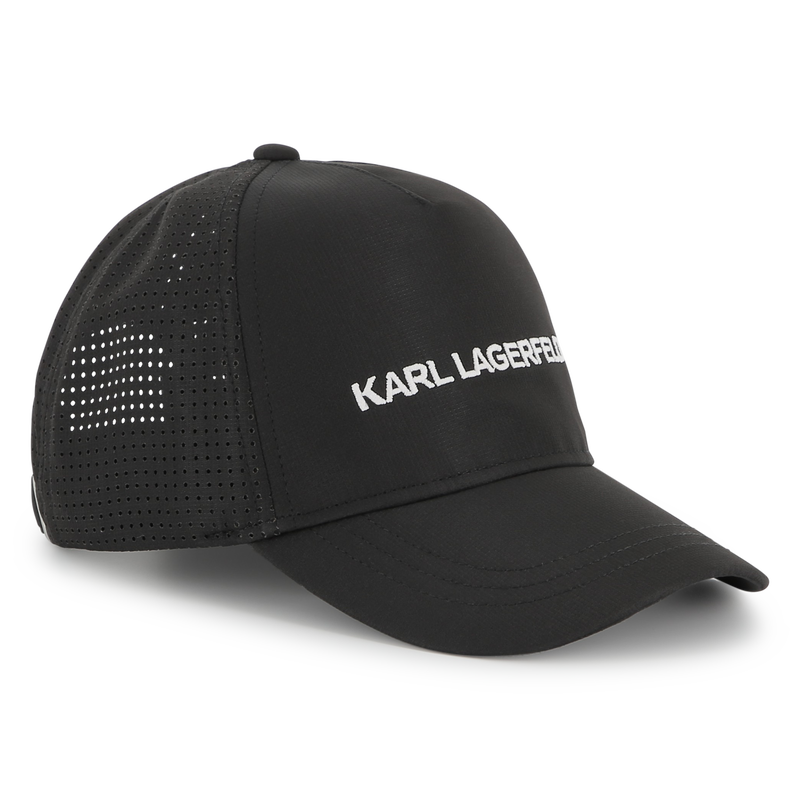 Adjustable embroidered cap KARL LAGERFELD KIDS 
                    BOY