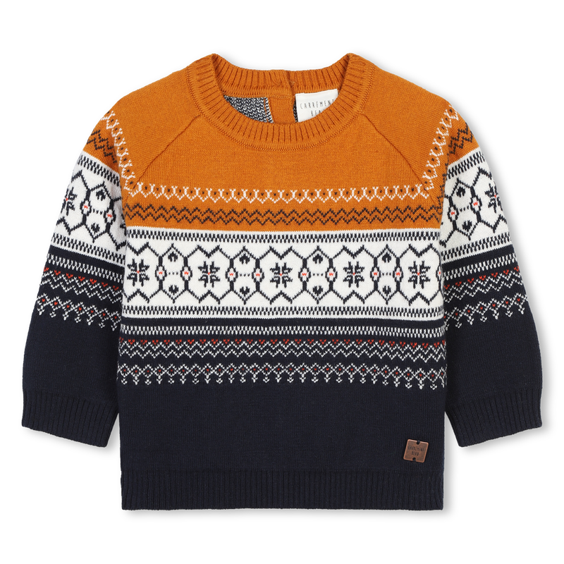 Jacquard Sweater CARREMENT BEAU 
                    BOY