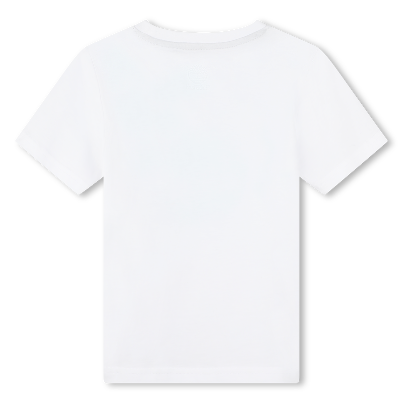 Short-Sleeved Cotton T-Shirt TIMBERLAND 
                    BOY