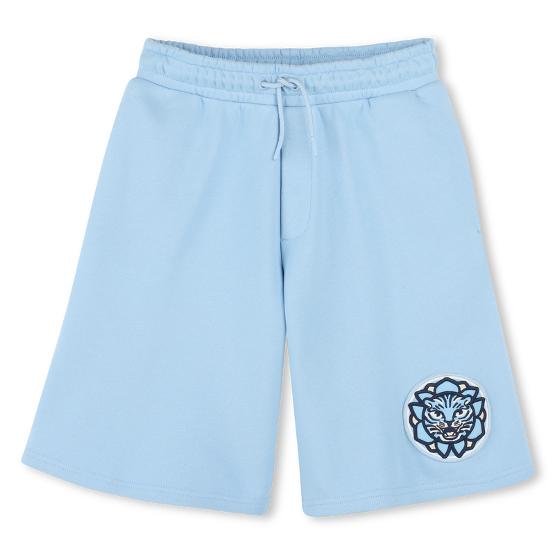 Cotton fleece Bermuda shorts KENZO KIDS 
                    BOY