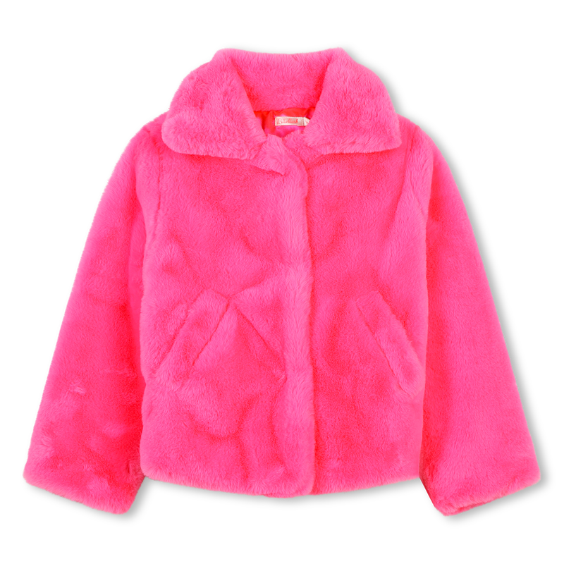 Fluffy Fleece Coat BILLIEBLUSH 
                    GIRL