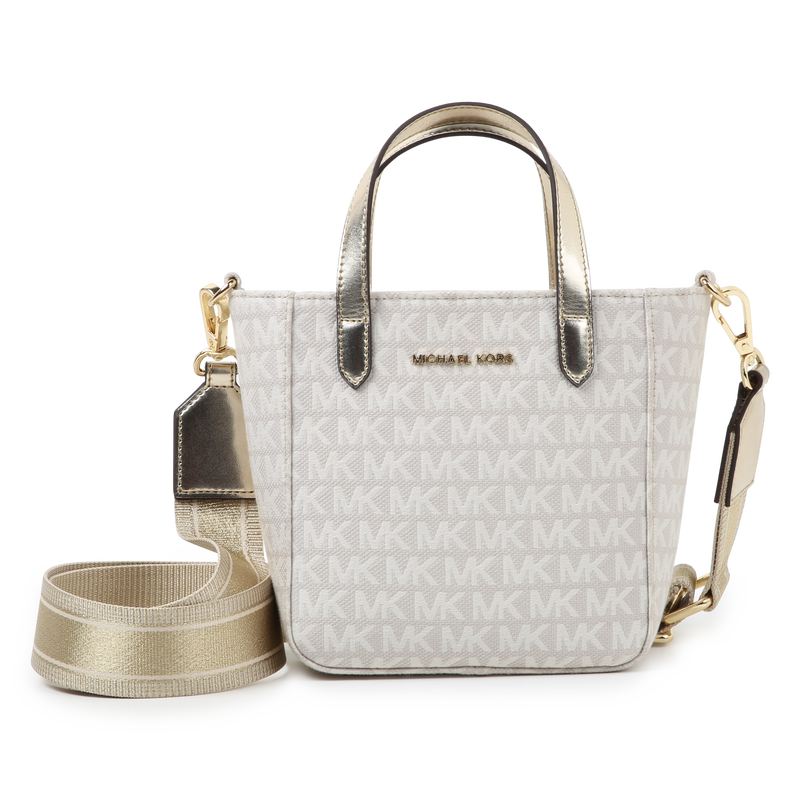 Printed zip-up tote bag MICHAEL KORS 
                    GIRL