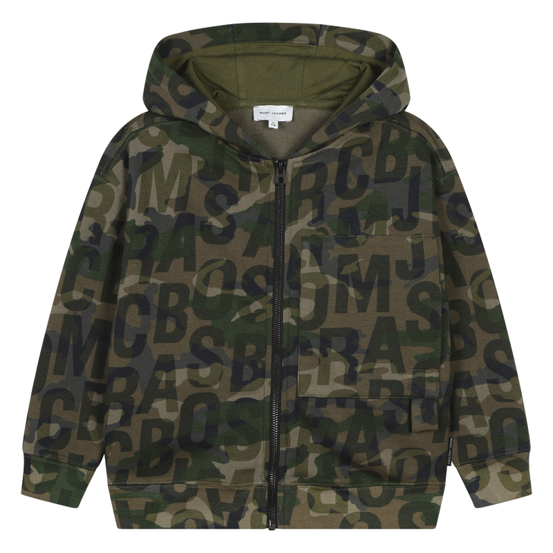 Hooded Fleece Cardigan THE MARC JACOBS 
                    UNISEX