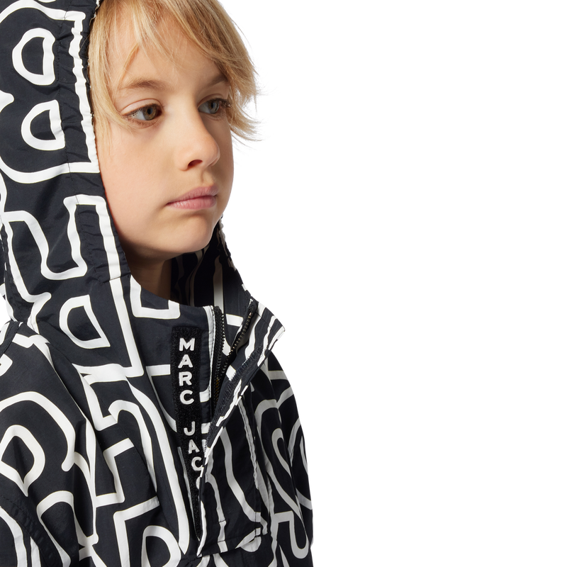 Hooded windbreaker THE MARC JACOBS 
                    BOY