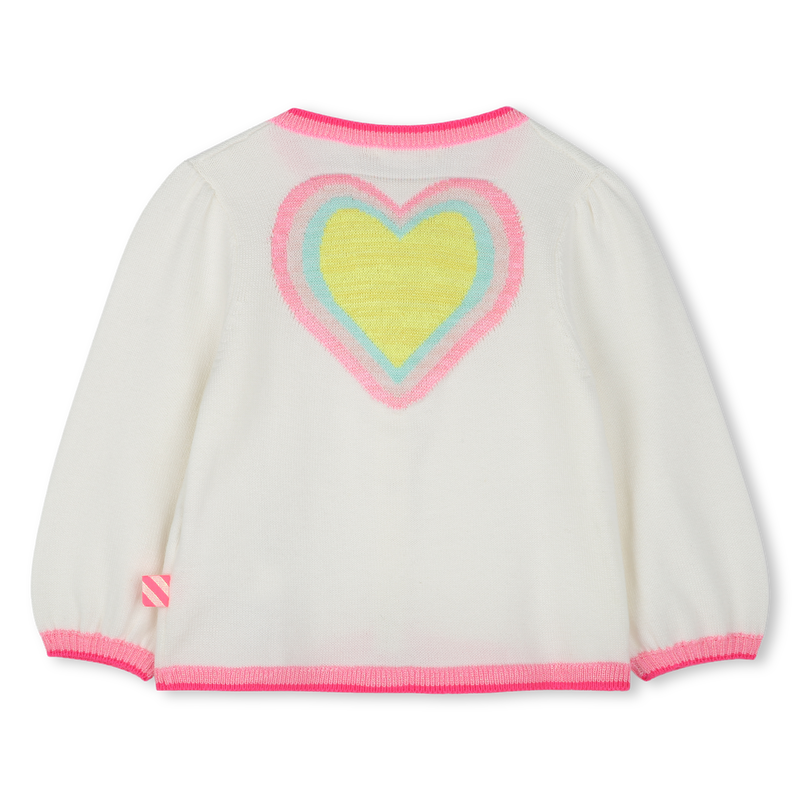Cotton button-up cardigan BILLIEBLUSH 
                    GIRL
