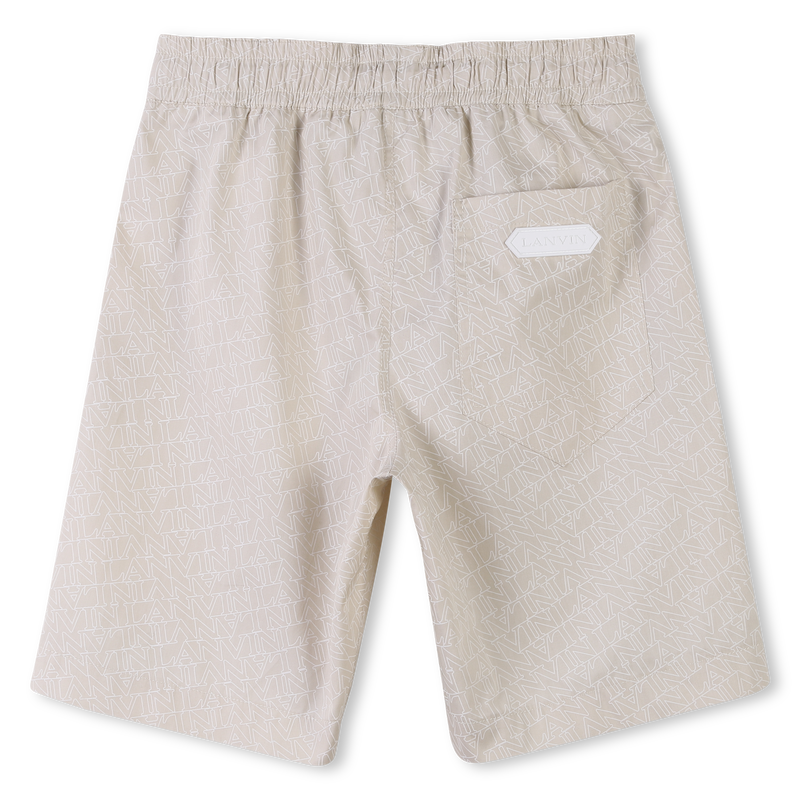 Printed cotton shorts LANVIN 
                    BOY