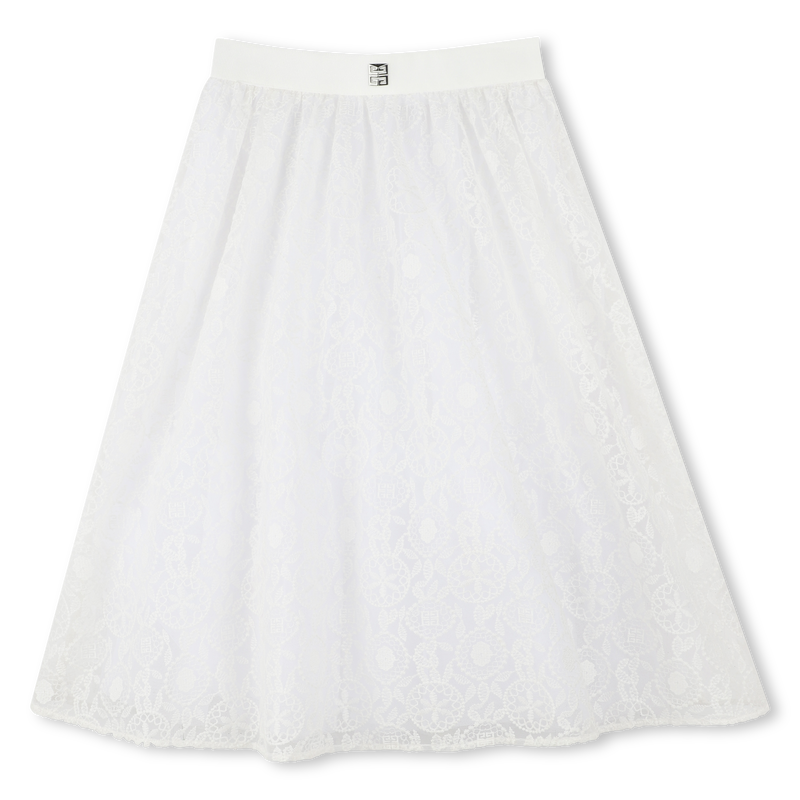 Flared embroidered skirt GIVENCHY 
                    GIRL