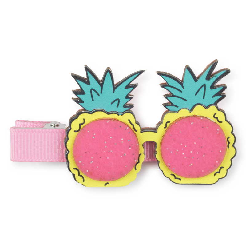 Hair clip with illustration BILLIEBLUSH 
                    GIRL