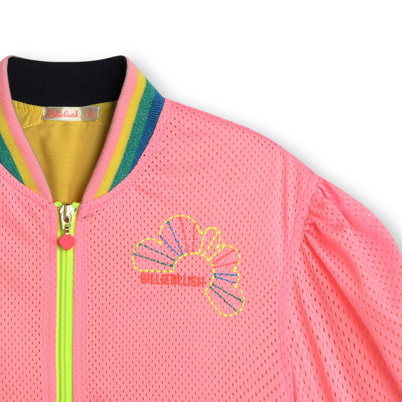 Lined mesh jacket BILLIEBLUSH 
                    GIRL