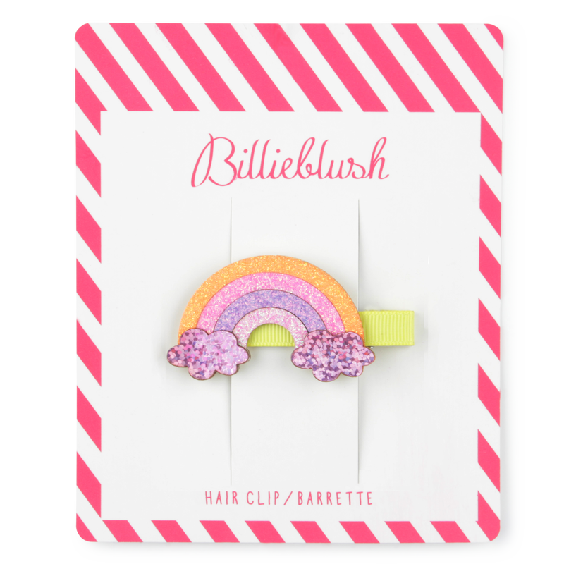 Hair clip with illustration BILLIEBLUSH 
                    GIRL