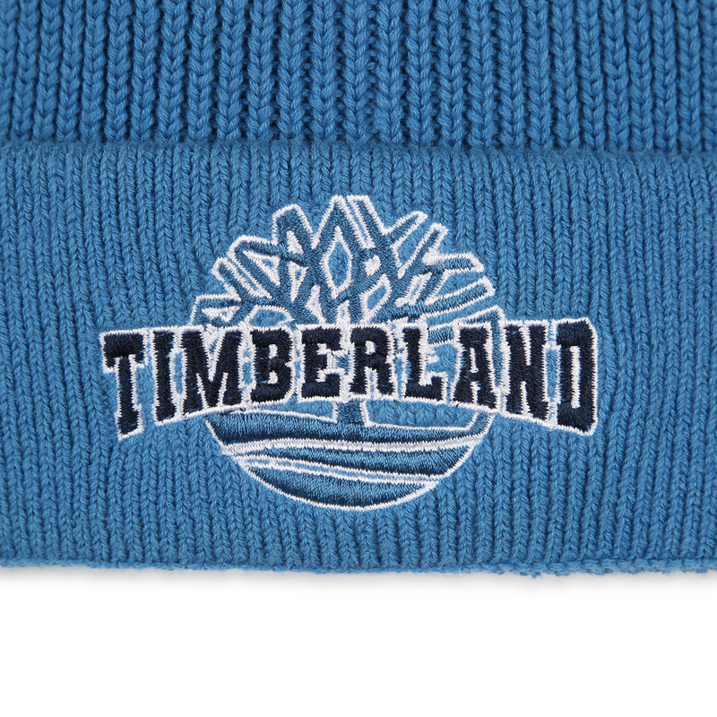 Embroidered Knit Hat TIMBERLAND 
                    BOY