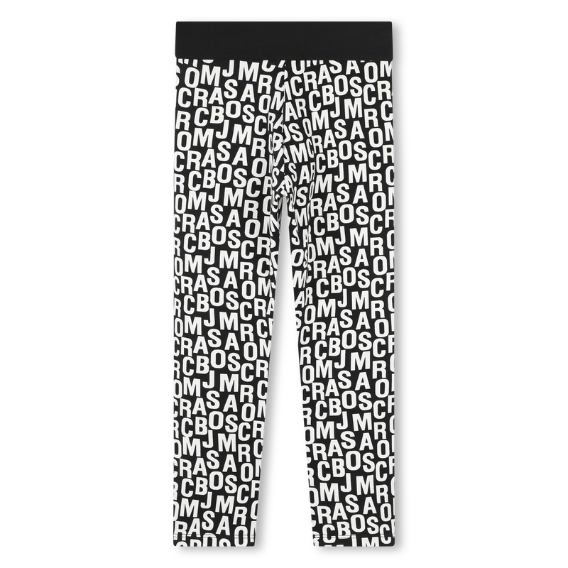 Printed Two-Tone Leggings THE MARC JACOBS 
                    GIRL