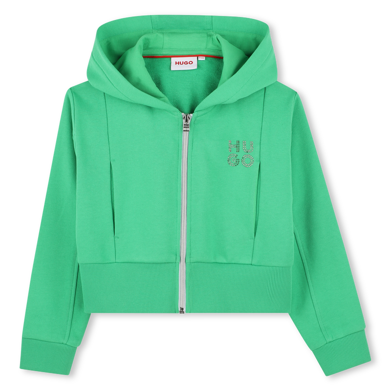 Hooded cardigan HUGO 
                    GIRL