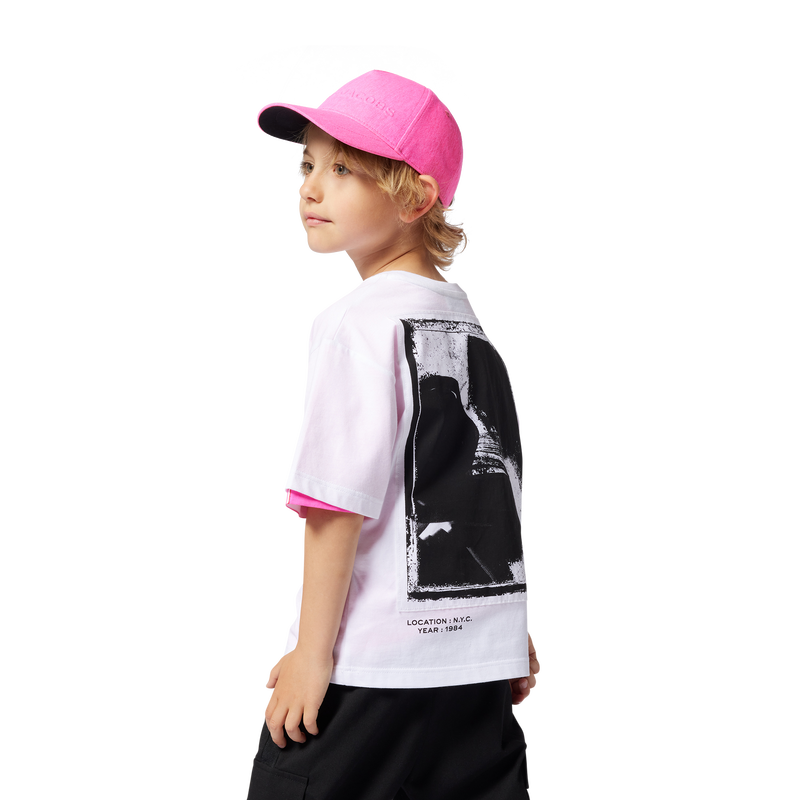 Embroidered cotton T-shirt THE MARC JACOBS 
                    UNISEX