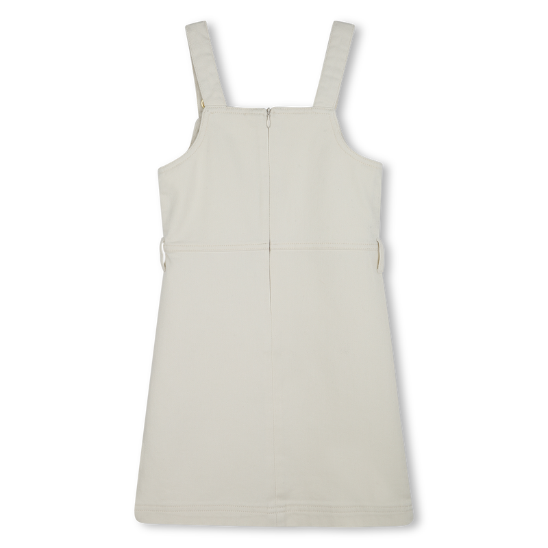 Cotton pinafore dress MICHAEL KORS 
                    GIRL