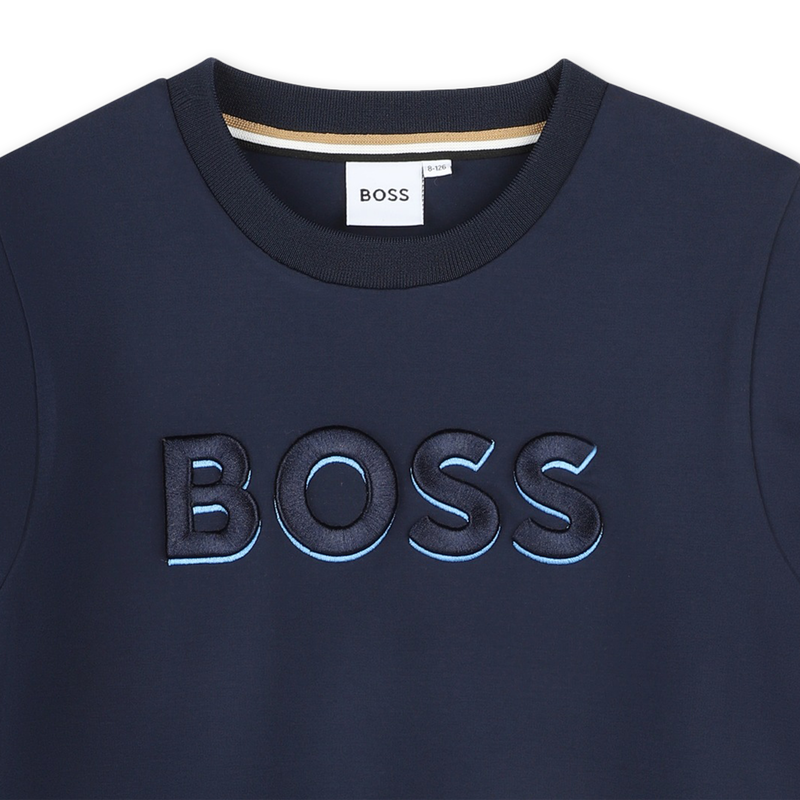 Embroidered sweatshirt BOSS 
                    GIRL