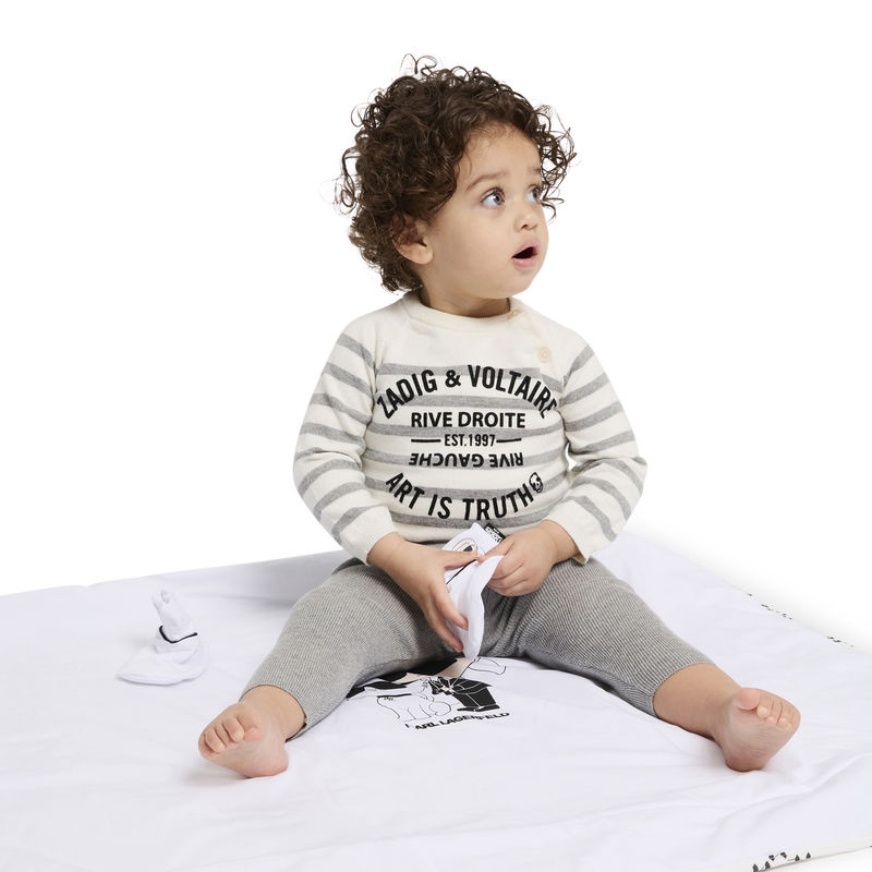 Cotton-Cashmere Blend Ensemble ZADIG & VOLTAIRE 
                    UNISEX