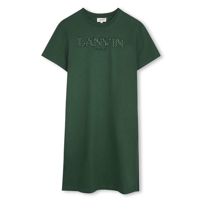 Short-sleeved T-shirt dress LANVIN 
                    GIRL