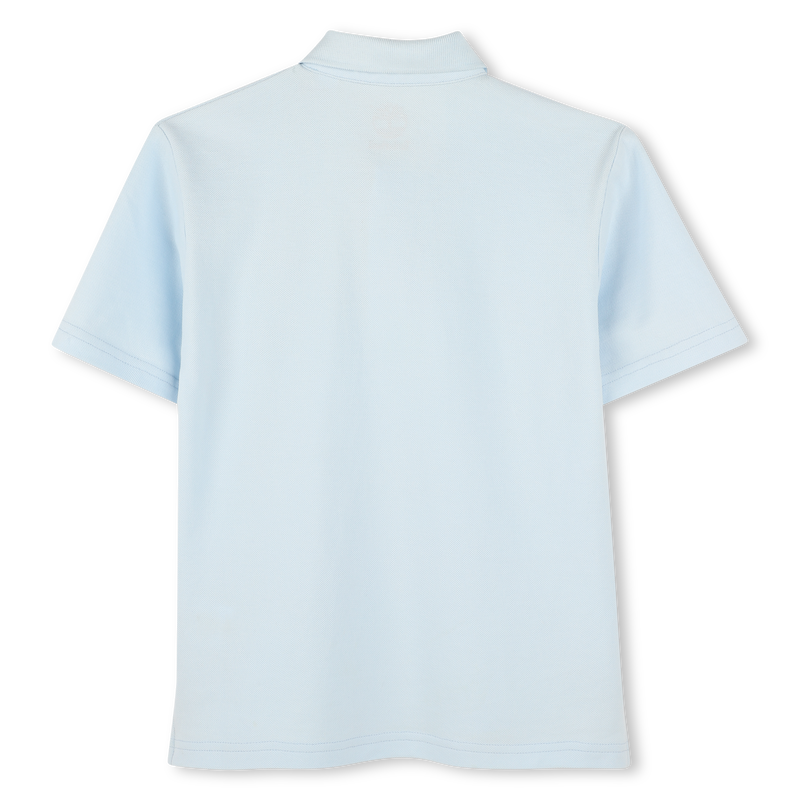 Plain polo with logo on chest TIMBERLAND 
                    BOY