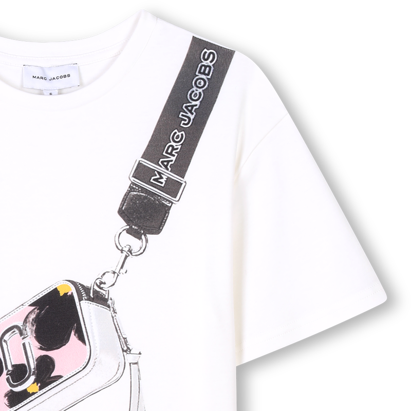 Short-sleeved cotton dress THE MARC JACOBS 
                    GIRL