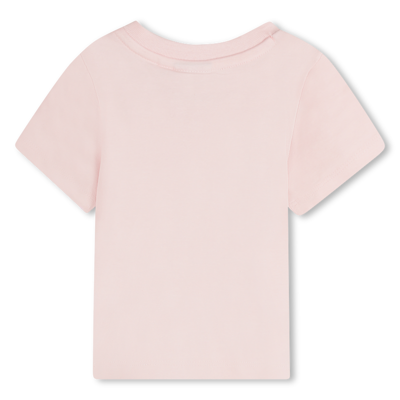 T-shirt with shiny print BOSS 
                    GIRL