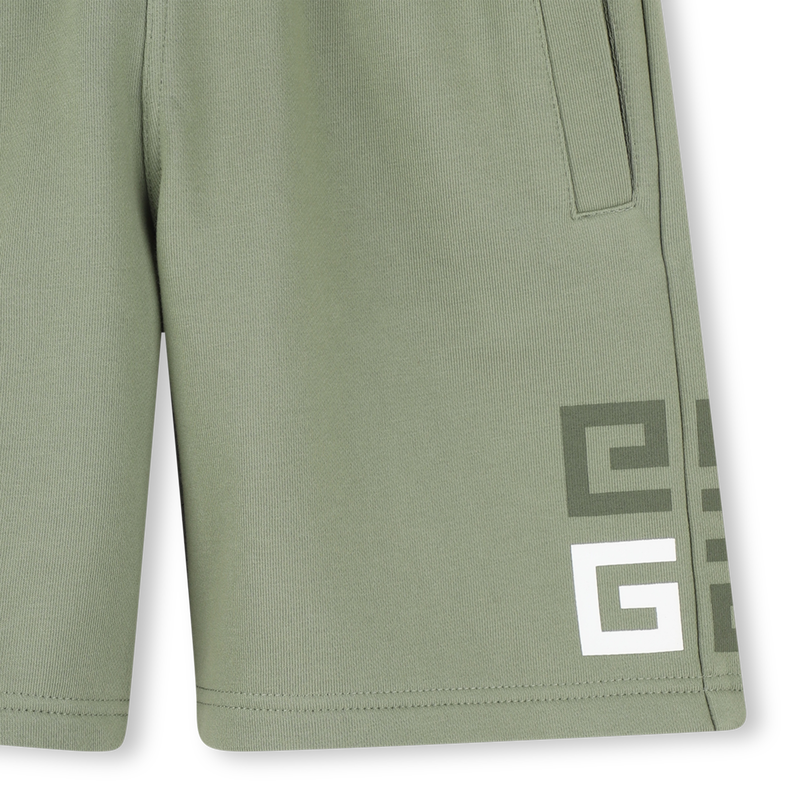 Print fleece shorts GIVENCHY 
                    BOY