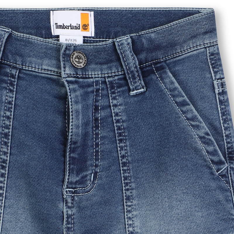 Stretch denim Bermuda shorts TIMBERLAND 
                    BOY