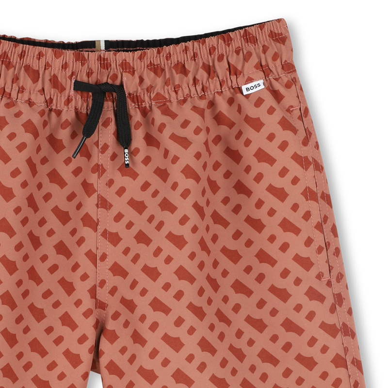Monogram swimming trunks BOSS 
                    BOY