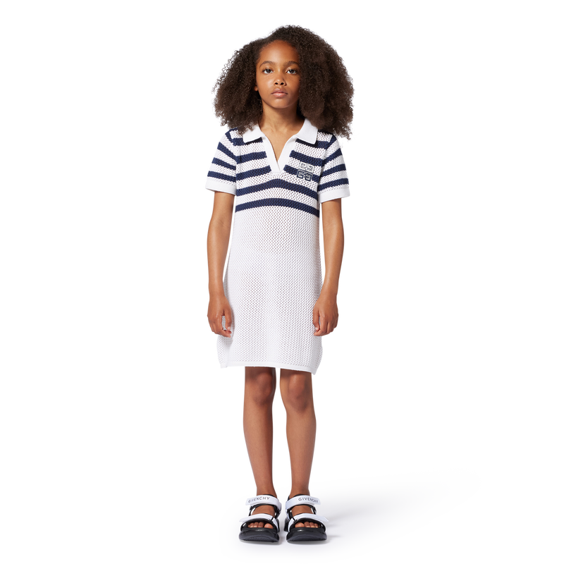 Striped tricot dress GIVENCHY 
                    GIRL