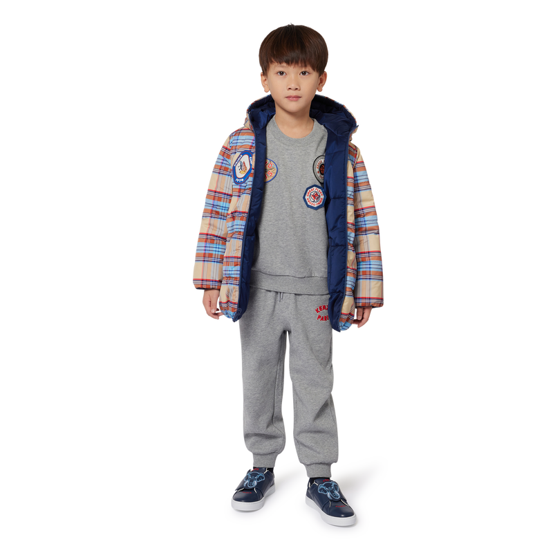 Embroidered Fleece Sweatshirt KENZO KIDS 
                    BOY