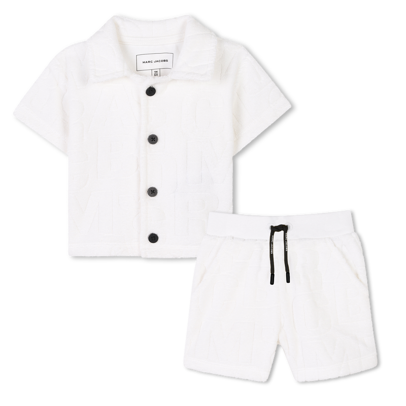 Polo shirt and shorts set THE MARC JACOBS 
                    UNISEX