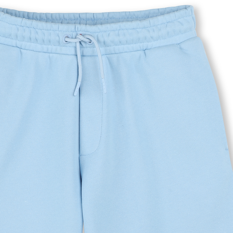 Cotton fleece Bermuda shorts KENZO KIDS 
                    BOY