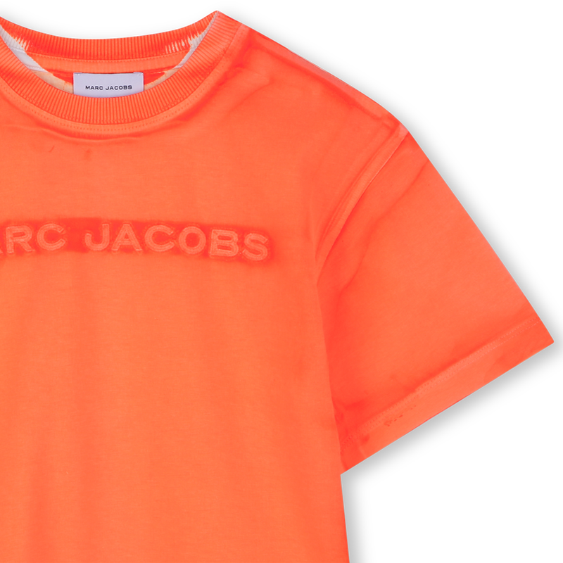 Embroidered cotton T-shirt THE MARC JACOBS 
                    UNISEX