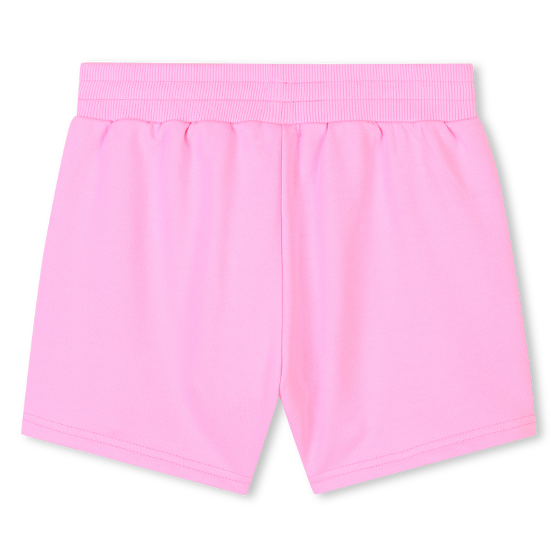 Fleece shorts with motif BILLIEBLUSH 
                    GIRL