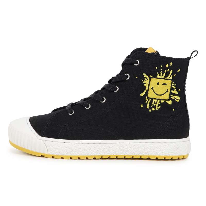 Zipped Canvas Sneakers THE MARC JACOBS 
                    UNISEX